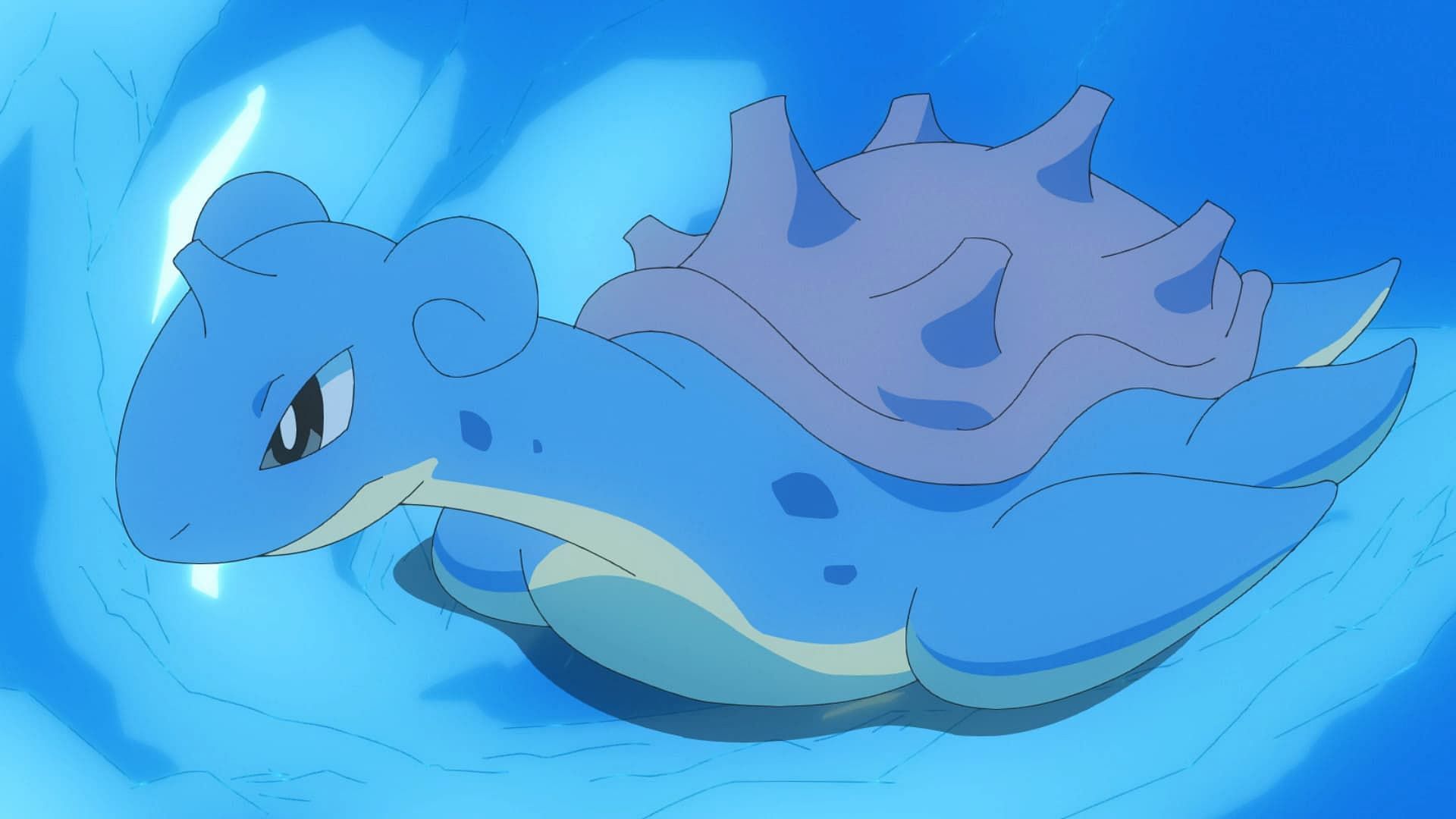 Lapras as seen in the anime (Image via The Pokemon Company)